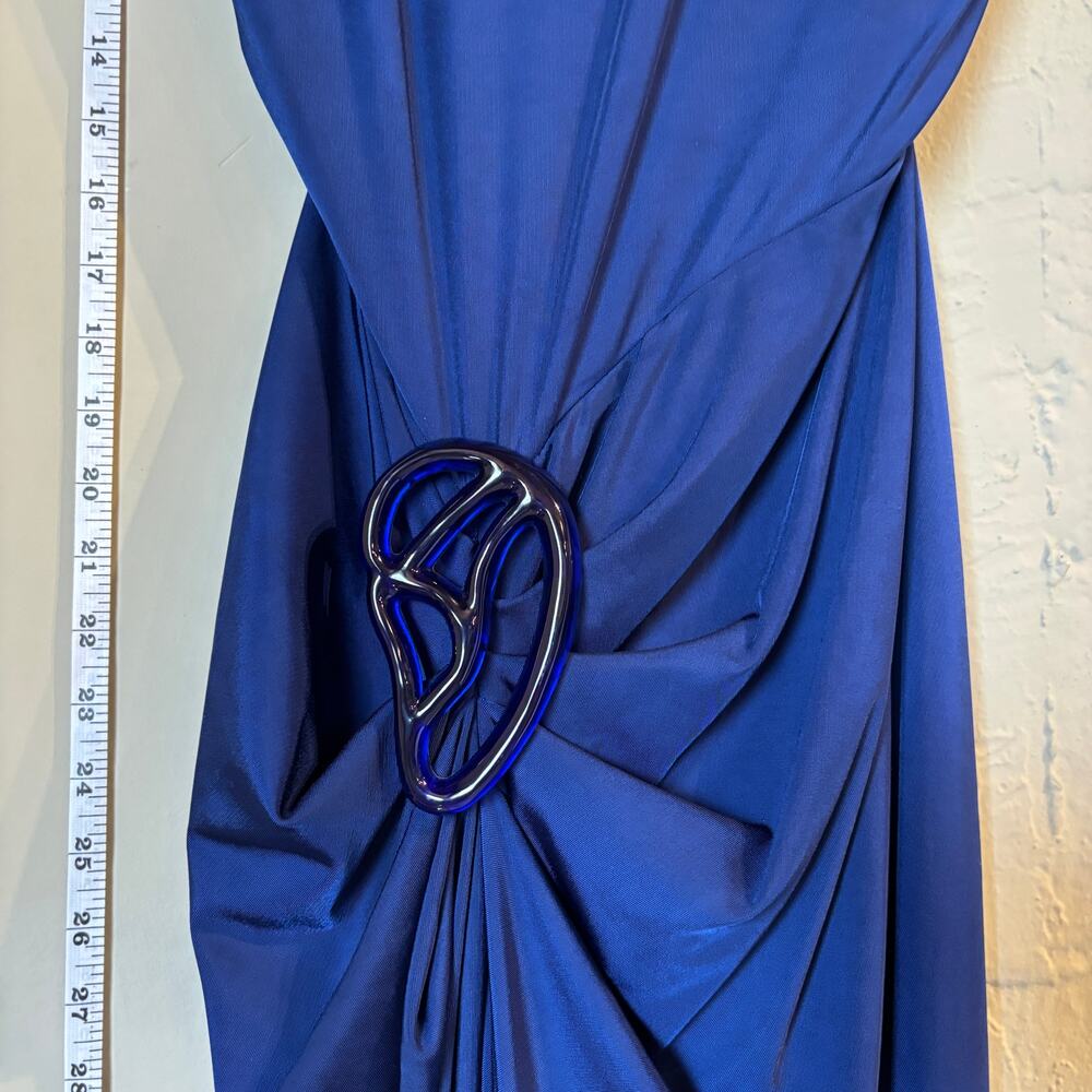 SILVIA TCHERASSI REVOLVE Bogna Dress in Navy Women's Medium Prom Wedding - Picture 7 of 13